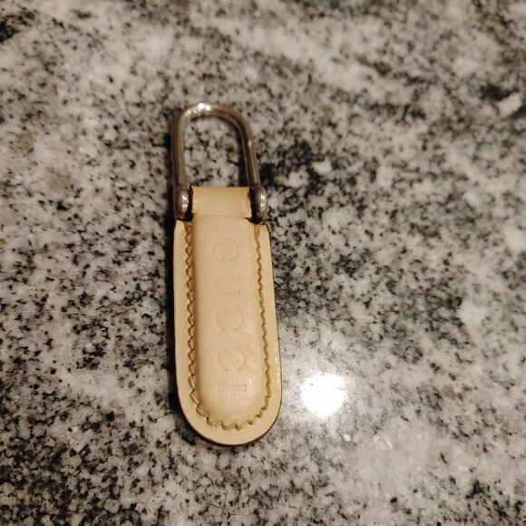 Vintage GUCCI Key Ring, Metal and Leather - Made In Italy - Picture 9 of 15